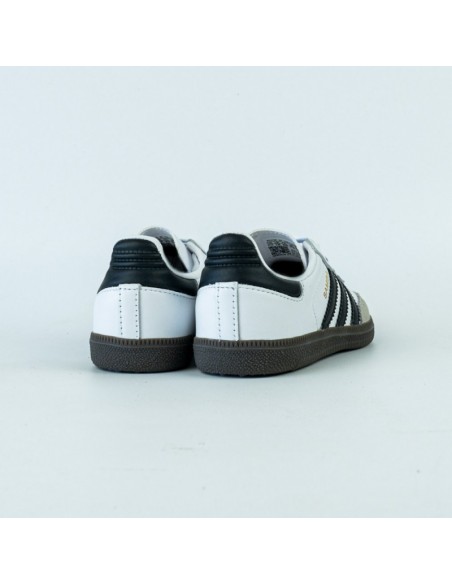 ADIDAS SAMBA J WHITE