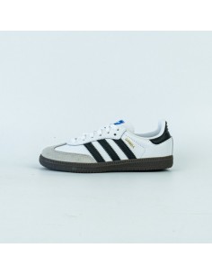 ADIDAS SAMBA J WHITE