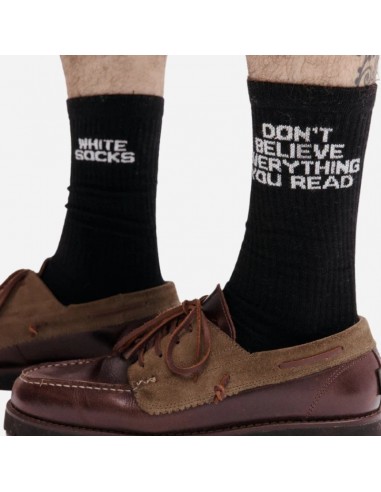 NWHR SOCKS DON´T BELIEVE BLACK