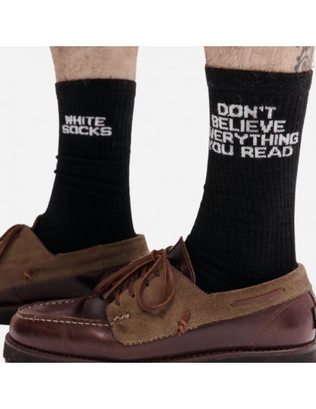 NWHR SOCKS DON´T BELIEVE BLACK