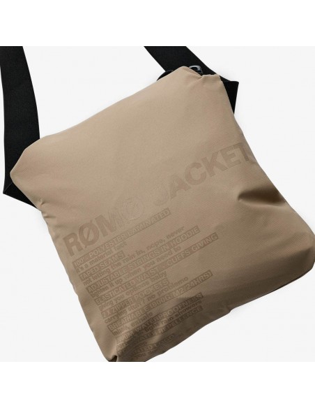 H2O ROMO LW RAIN JACKET PACKABLE WARM GREY