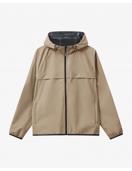 H2O ROMO LW RAIN JACKET PACKABLE WARM GREY