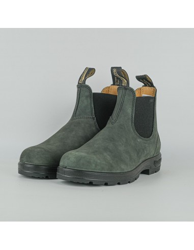 BLUNDSTONE ELASTIC SIDED BOOT LINED CLASSICS RUSTIC BLACK