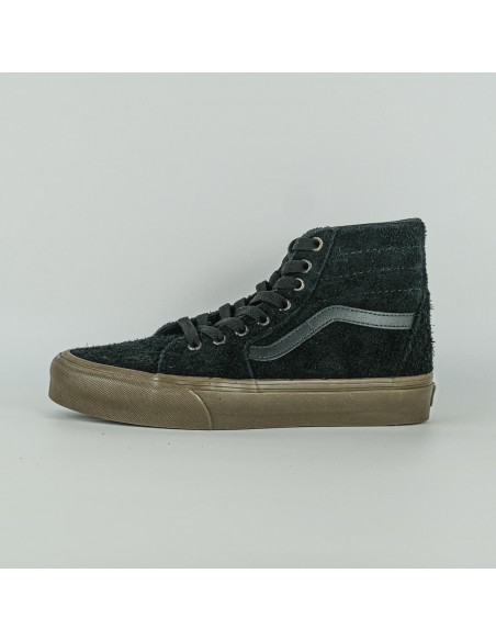 VANS SK8-HI TAPERED HAIRY SUEDE BLACK