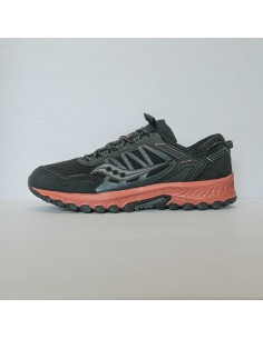 SAUCONY GRID PEAK GTX BLACK BRICK