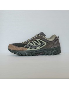 SAUCONY GRID PEAK BLACK WINE