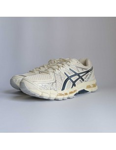 ASICS GEL-KAYANO 20 CREAM INDEPENDENCE BLUE 2