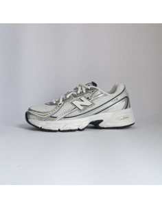 NEW BALANCE 740 J BUNGEE LACE WHITE NB NAVY