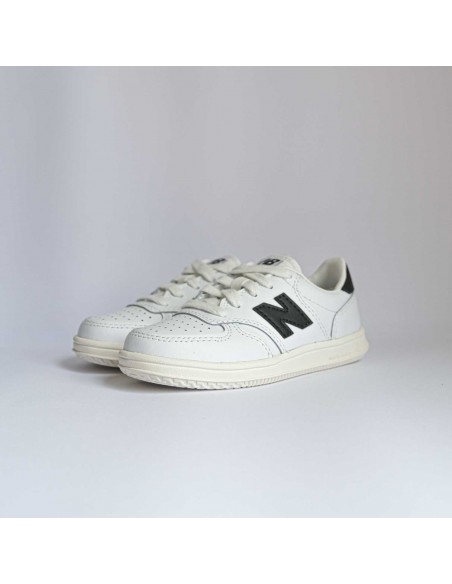 NEW BALANCE T500 J WHITE BLACK