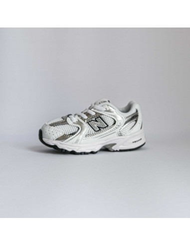 NEW BALANCE 530 INF BUNGEE LACE WHITE NATURAL INDIGO