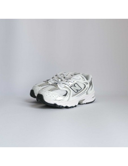 NEW BALANCE 530 INF BUNGEE LACE WHITE NATURAL INDIGO