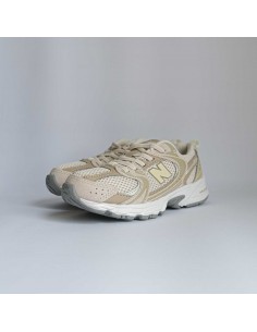 NEW BALANCE 530 J BUNGEE LACE LINEN STONE WARE 2