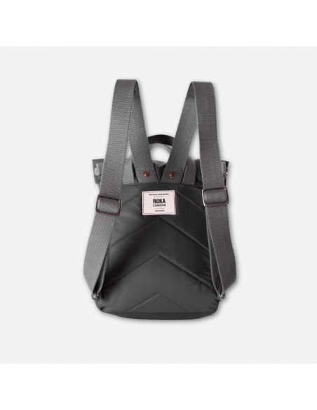 ROKA CANFIELD B RECICLED NYLON MEDIUM GRAPHITE