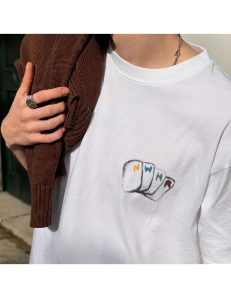 NWHR CAMISETA SUBASTADO WHITE