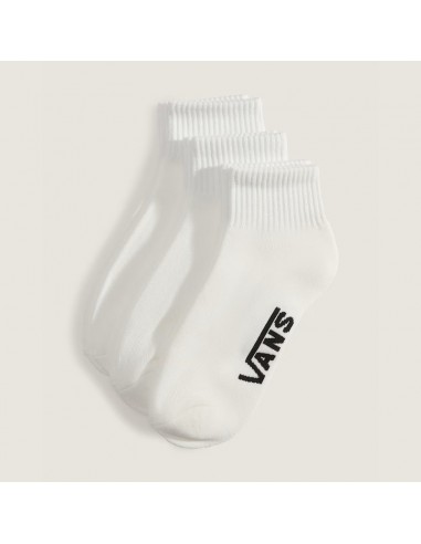 VANS SOCKS CLASSIC QUARTER CREW WHITE