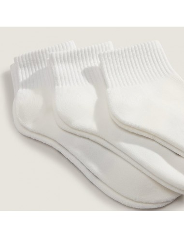 VANS SOCKS CLASSIC QUARTER CREW WHITE