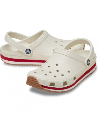 CROCS CLASSIC RETRO RUNNER CLOG U SUMMIT WHITE