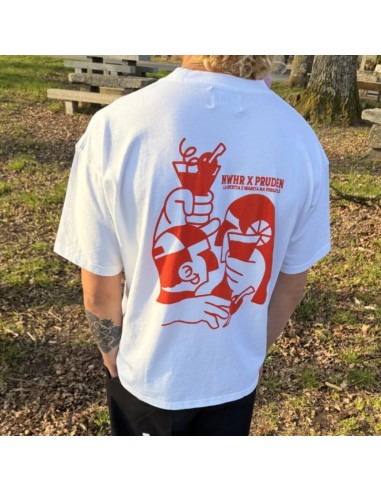 NWHR X PRUDEN CAMISETA VERMÚ WHITE