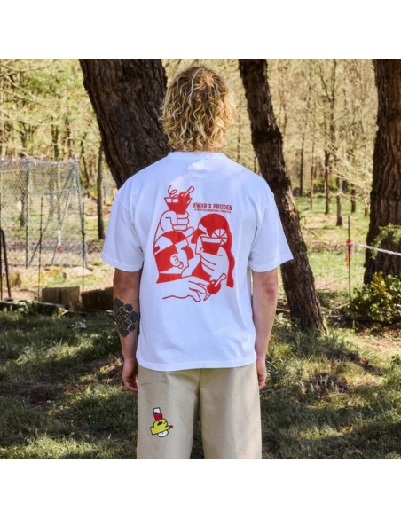 NWHR X PRUDEN CAMISETA VERMÚ WHITE