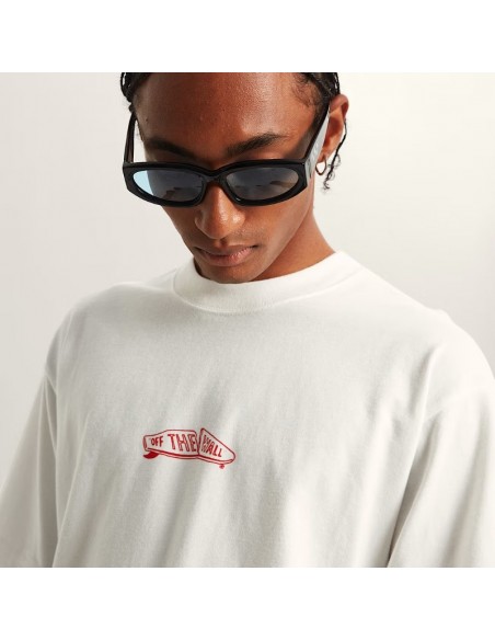 VANS BUCKLED SS TEE WHITE