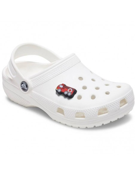 CROCS JIBBITZ TINY RED FIRE TRUCK
