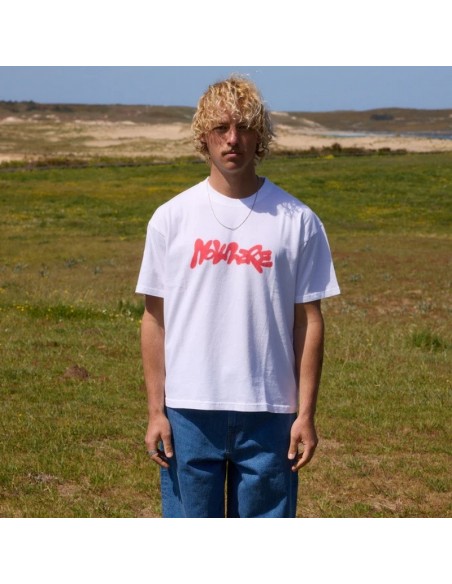 NWHR CAMISETA NOWHERE SPRAY WHITE