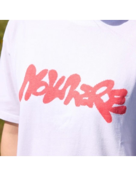 NWHR CAMISETA NOWHERE SPRAY WHITE