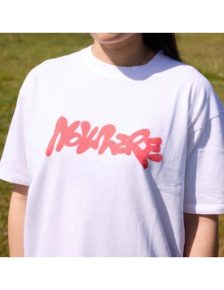 NWHR CAMISETA NOWHERE SPRAY WHITE