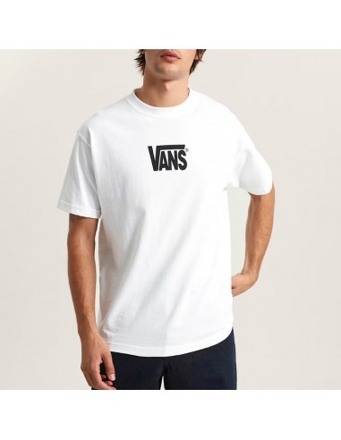 VANS STRETCH LOGO SS TEE WHITE