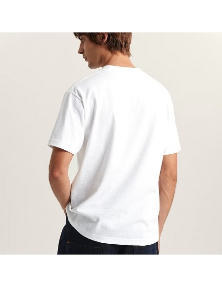 VANS STRETCH LOGO SS TEE WHITE