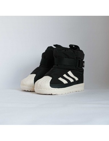 ADIDAS SUPERSTAR 360 WTR J CORE BLACK