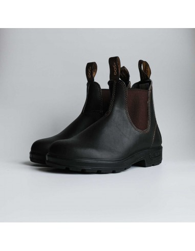 BLUNDSTONE ELASTIC SIDED BOOT BROWN