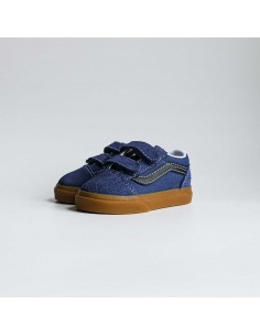 VANS INF OLD SKOOL V GUM TRUE NAVY 2