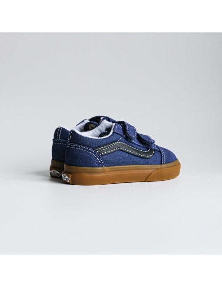VANS INF OLD SKOOL V GUM TRUE NAVY