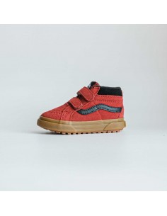 VANS J SK8-MID REISSUE V INSULAT GUM BORDEAUX