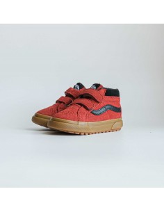 VANS J SK8-MID REISSUE V INSULAT GUM BORDEAUX 2