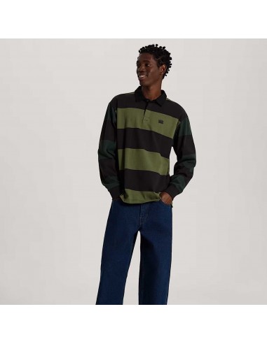 VANS 2-TONE STRIPE WARD RUGB BLACK GREEN