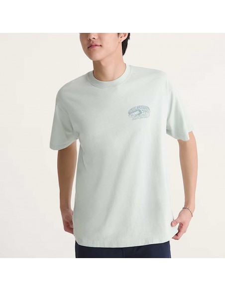VANS CHECK OVERHEAD SS TEE DUSTY MINT