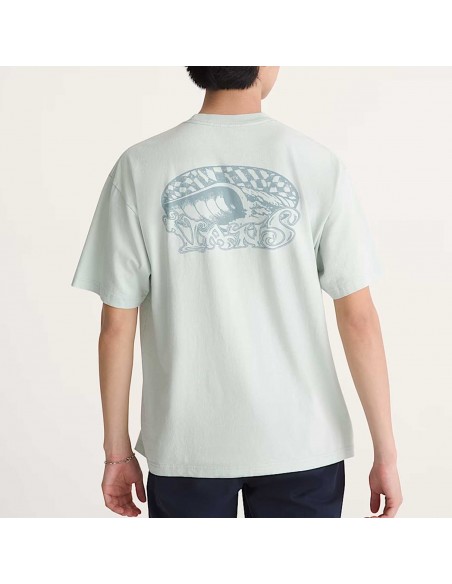 VANS CHECK OVERHEAD SS TEE DUSTY MINT