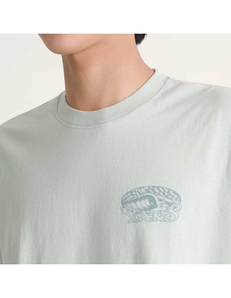 VANS CHECK OVERHEAD SS TEE DUSTY MINT
