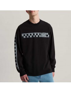 VANS RACING LS TEE BLACK