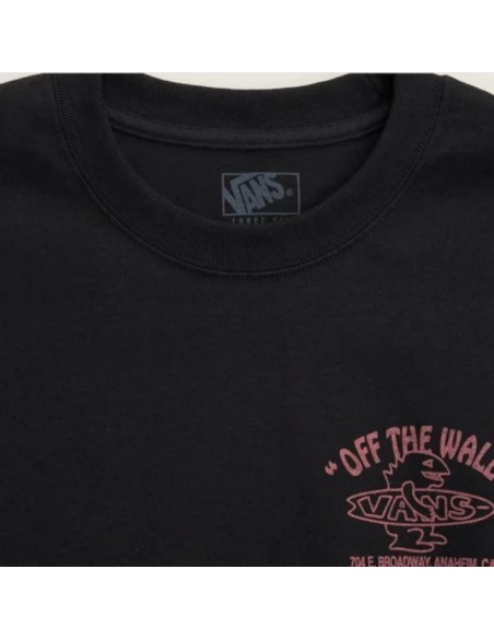 VANS FOOD SPOT SS TEE BLACK