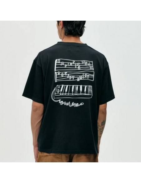 NWHR CAMISETA KEYBOARD BLACK