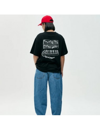 NWHR CAMISETA KEYBOARD BLACK