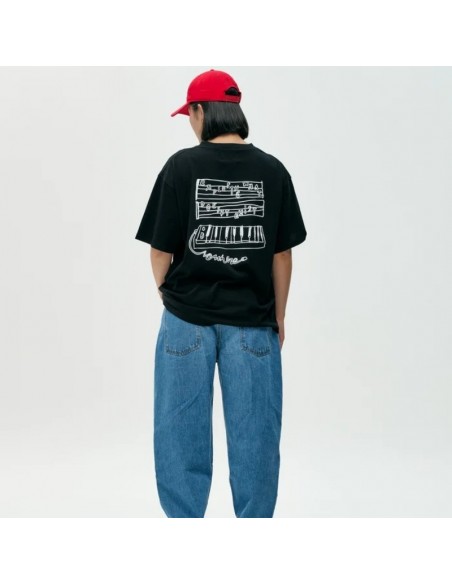 NWHR CAMISETA KEYBOARD BLACK