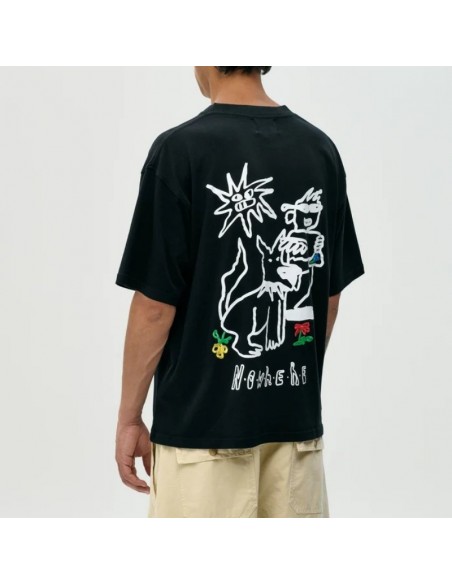 NWHR CAMISETA DOG BLACK