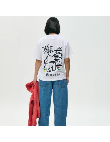NWHR CAMISETA DOG WHITE