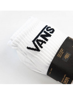 VANS SOCKS CLASSIC CREW WHITE 2