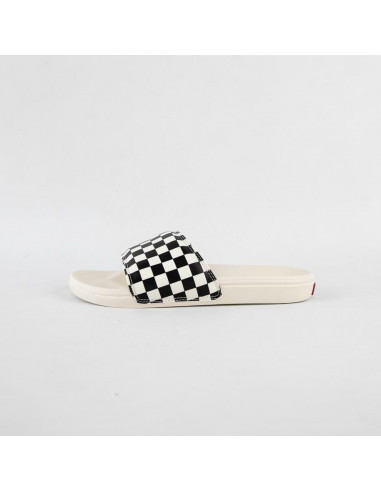 VANS LA COSTA SLIDE-ON CHECKERBOARD WHITE