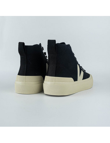 VEJA WATA II CANVAS BLACK